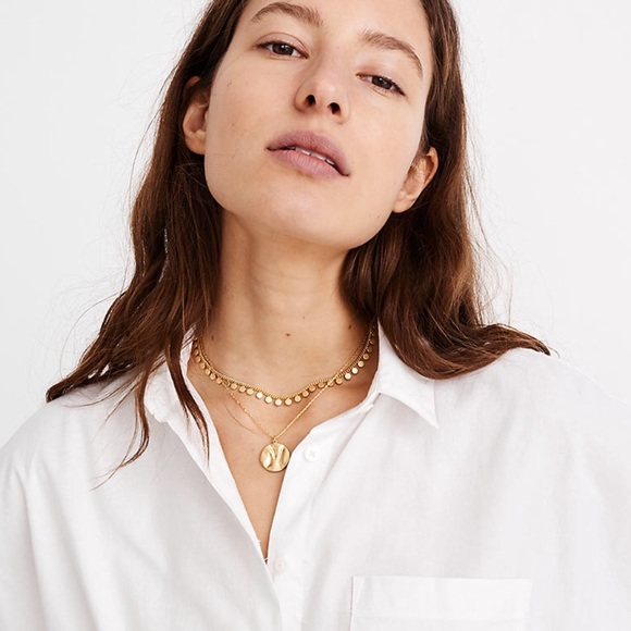 Madewell Jewelry - MADEWELL Sunnyside Coin Pendant Necklace